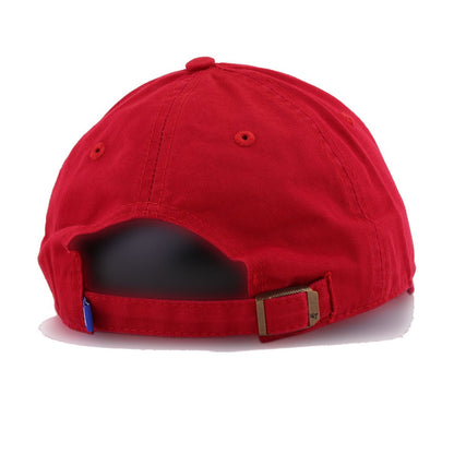 New York Giants Scarlet 47 Brand Clean Up Dad Hat