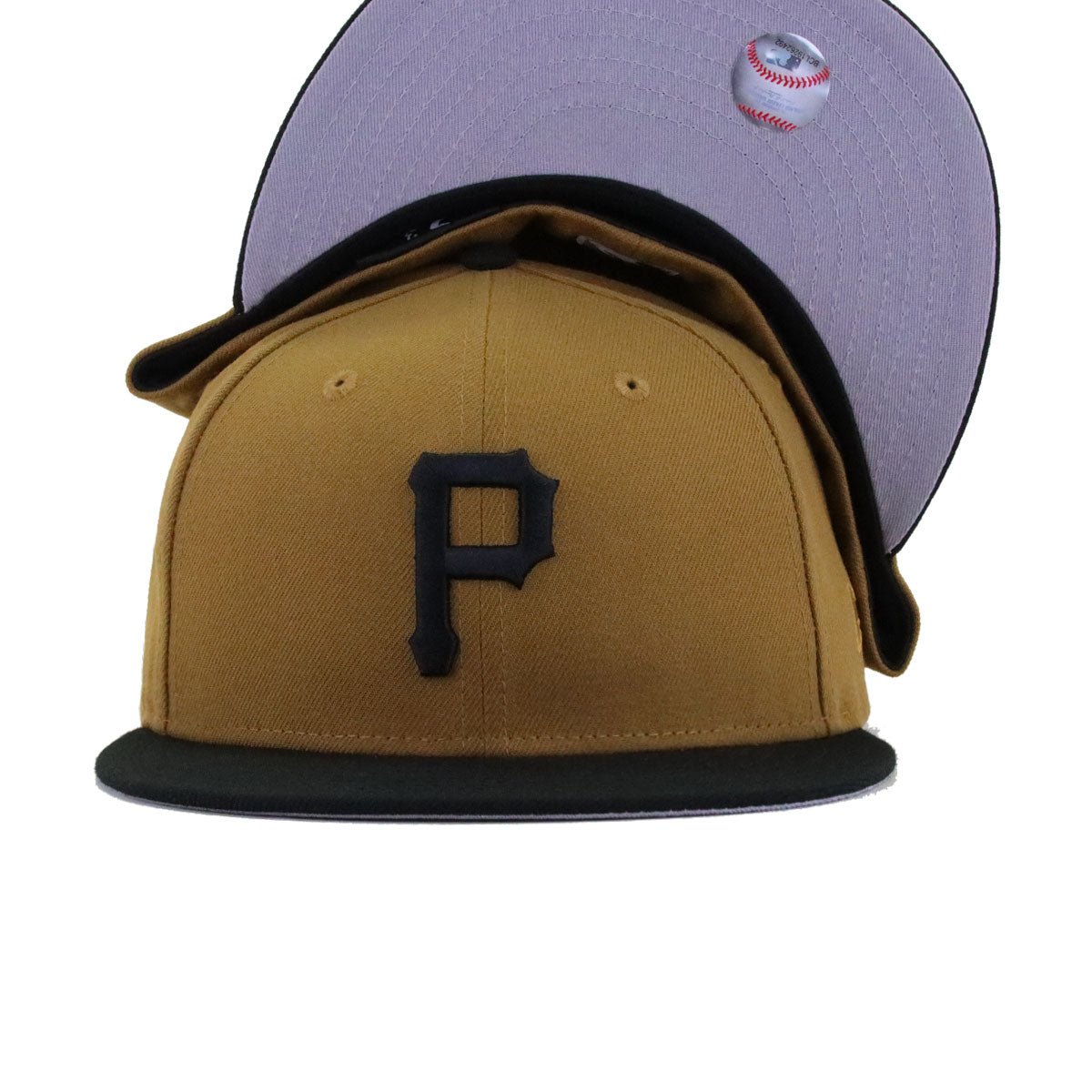 Pittsburgh Pirates Old Gold Black 1970 New Era 59Fifty Fitted