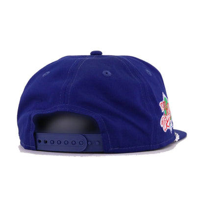 Los Angeles Dodgers Dark Royal Blue 1988 World Series New Era Golfer Snapback