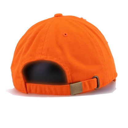 Distressed Orange KBEthos Vintage Dad Hat