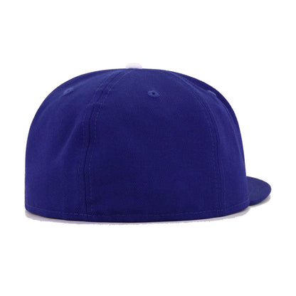 Brooklyn Dodgers Dark Royal Blue 1955 World Series Cooperstown Green Bottom New Era 59Fifty Fitted