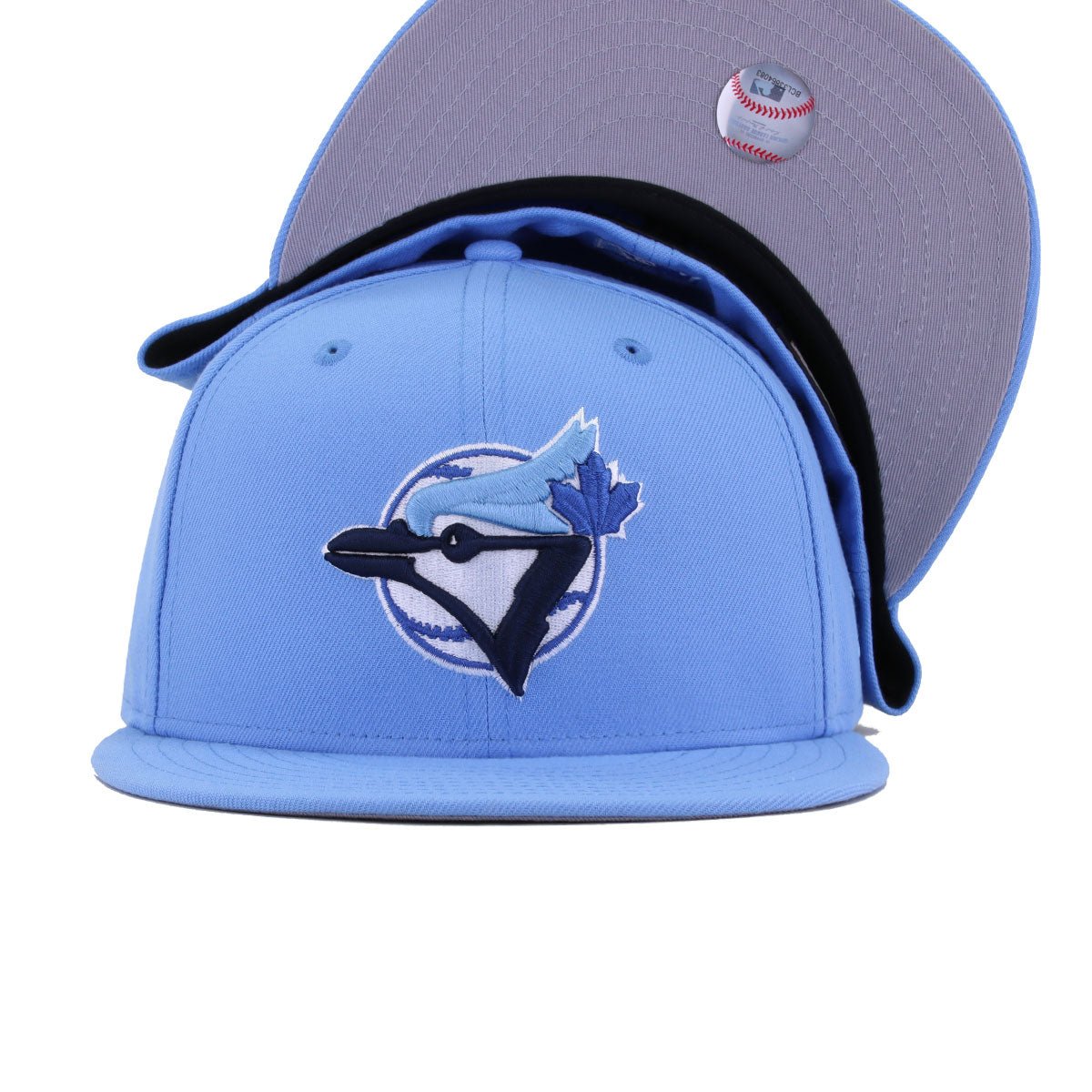 Toronto Blue Jays Steel Blue New Era 59Fifty Fitted