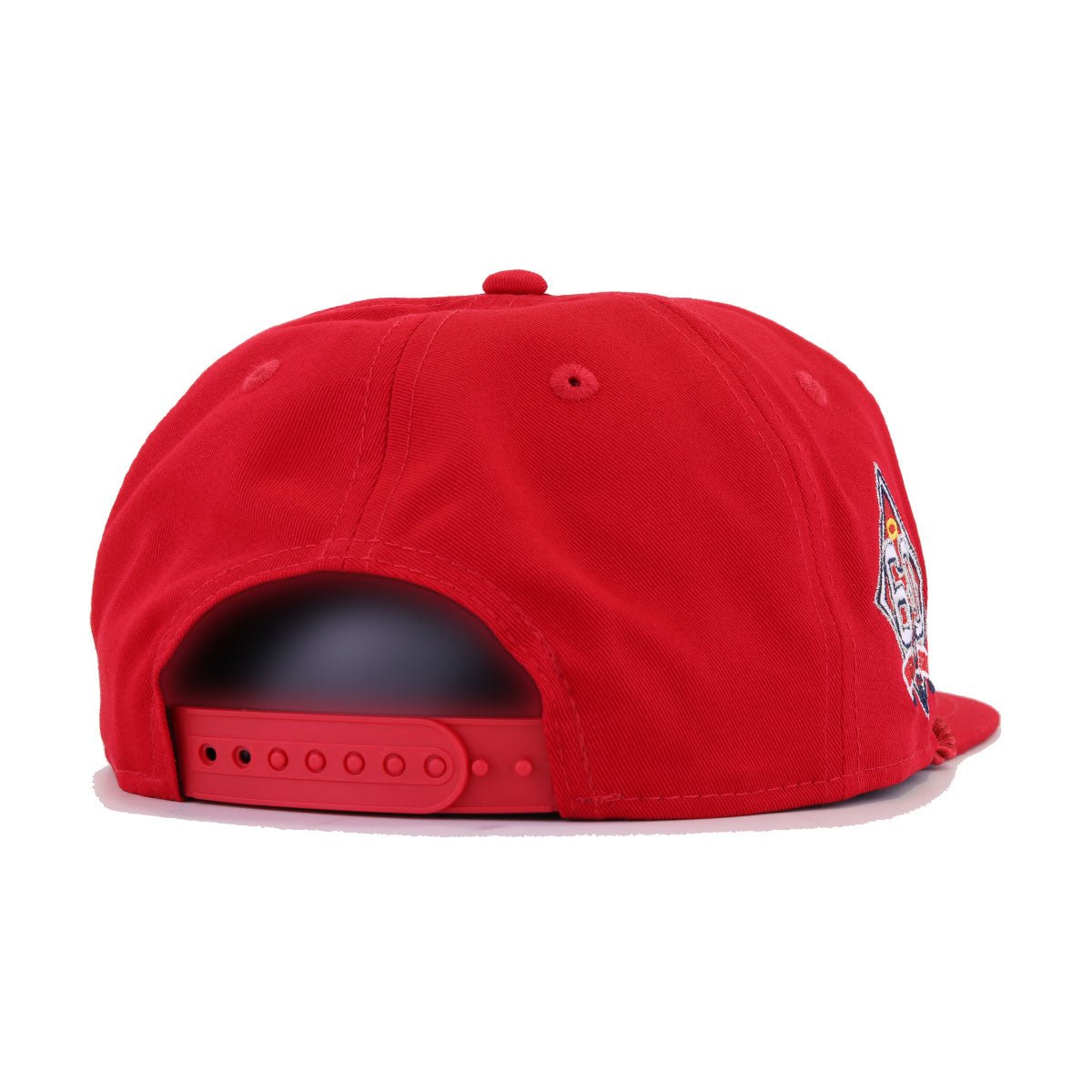 Los Angeles Angels Scarlet 60th Anniversary New Era Golfer Snapback