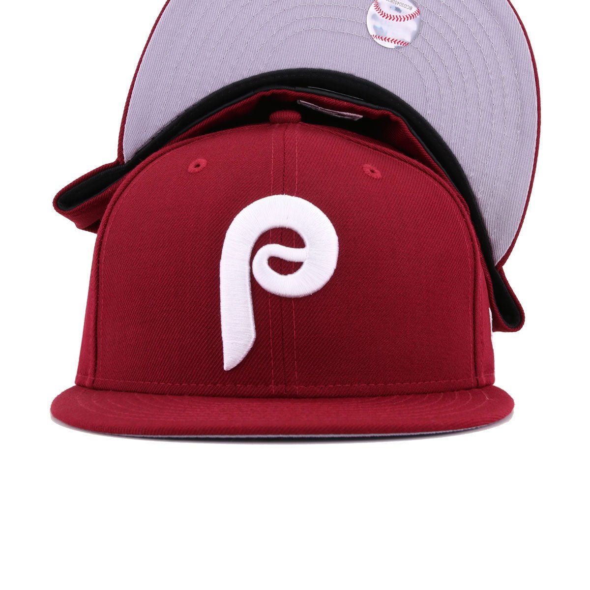 Philadelphia Phillies Cardinal New Era 59Fifty Fitted