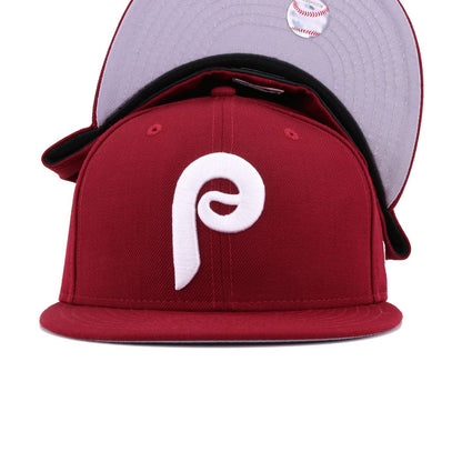 Philadelphia Phillies Cardinal New Era 59Fifty Fitted