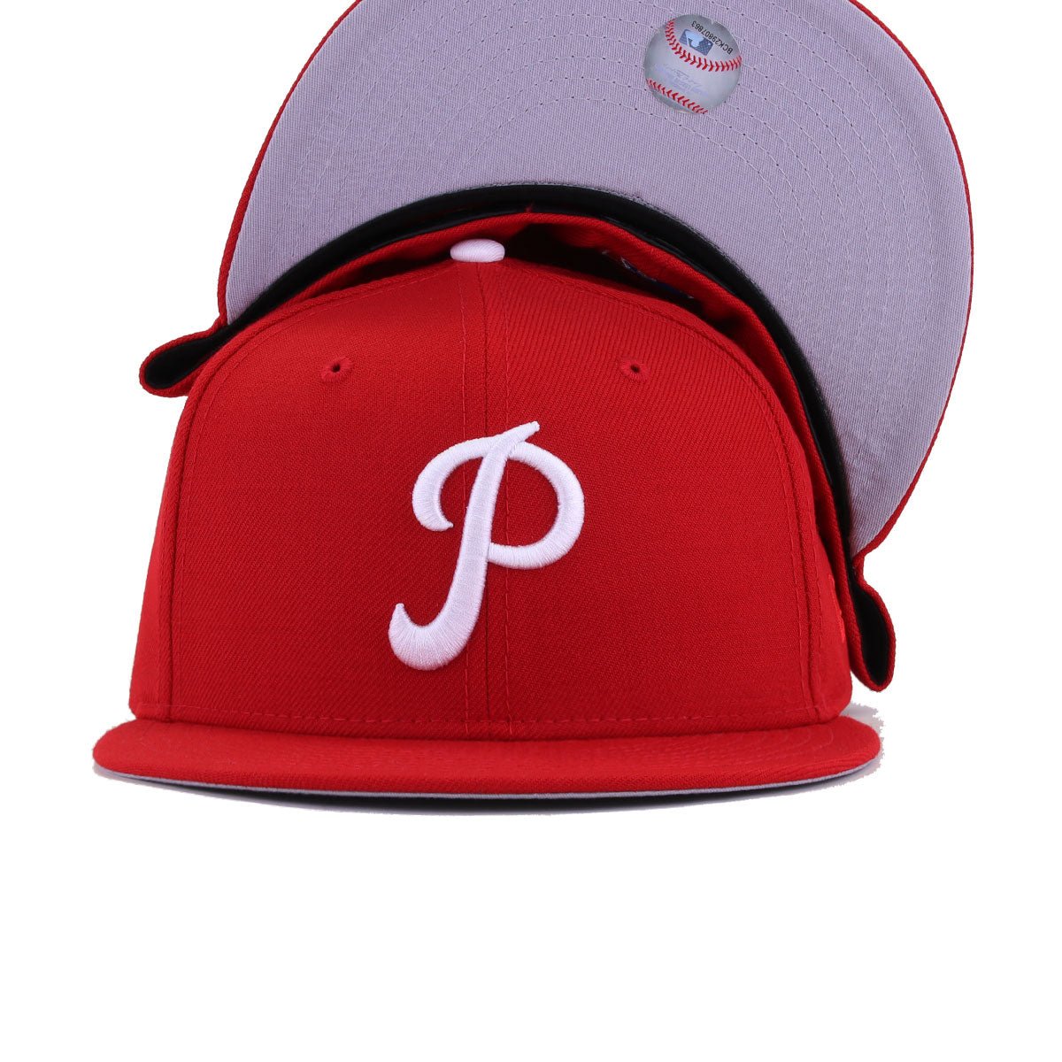 Philadelphia Phillies Scarlet 1950 New Era 59Fifty Fitted