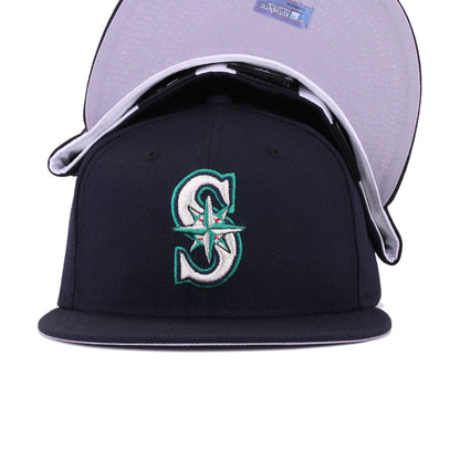 Seattle Mariners Navy Cooperstown AC New Era 59Fifty Fitted
