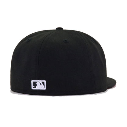 Chicago White Sox Black Red Bottom New Era 59Fifty Fitted