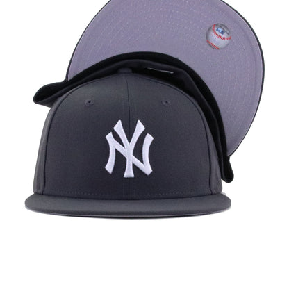 New York Yankees Graphite New Era 59Fifty Fitted