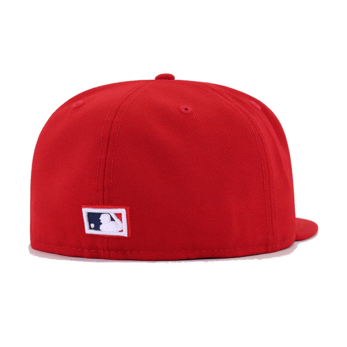 Los Angeles Angels Scarlet 2002 World Series Cooperstown New Era 59Fifty Fitted