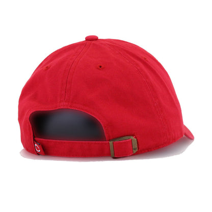 Cincinnati Reds Scarlet 47 Brand Clean Up Dad Hat