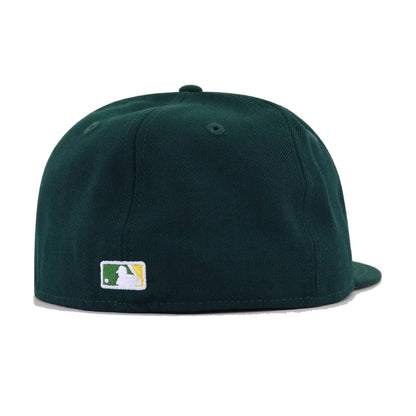 Oakland Athletics Dark Green Cooperstown AC New Era 59Fifty Fitted