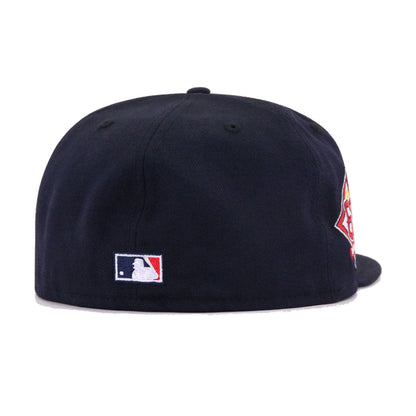 California Angels Navy 60th Anniversary New Era 59Fifty Fitted