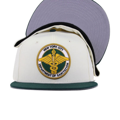 New York City Department of Sanitation Chrome Dark Green New Era 59Fifty Fitted
