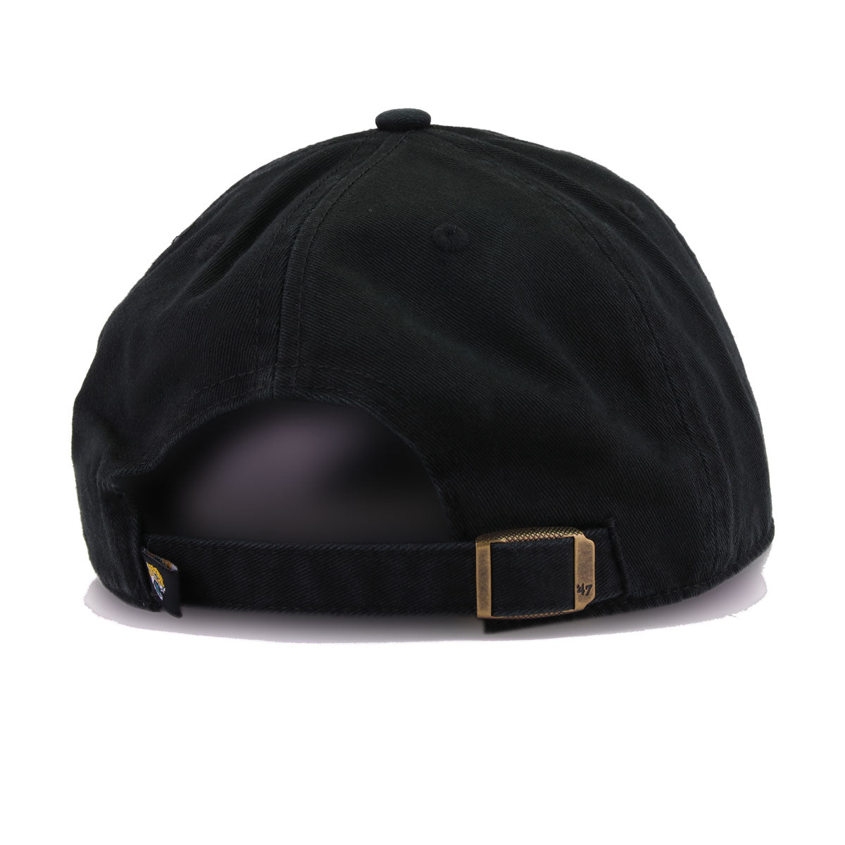 Jacksonville Jaguars Black 47 Brand Clean Up Dad Hat