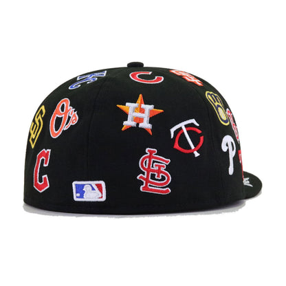 MLB Black ALL OVER New Era 59Fifty Fitted