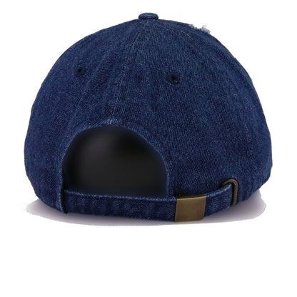 Distressed Dark Denim KBEthos Vintage Dad Hat