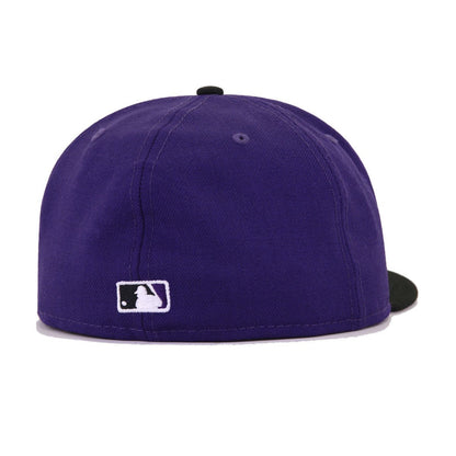 Colorado Rockies Purple Black Batting Practice New Era 59Fifty Fitted