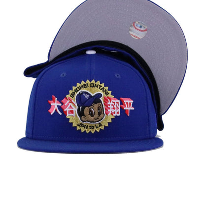 Los Angeles Dodgers Light Royal Blue Shohei Ohtani New Era 59Fifty Fitted