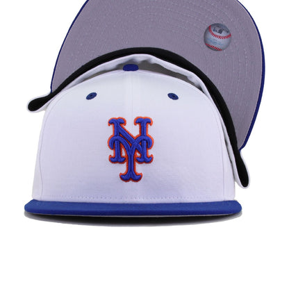 New York Mets White Light Royal Blue 1997 ICE CREAM MAN New Era 59Fifty Fitted