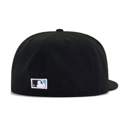 Florida Marlins Black Cooperstown AC New Era 59Fifty Fitted