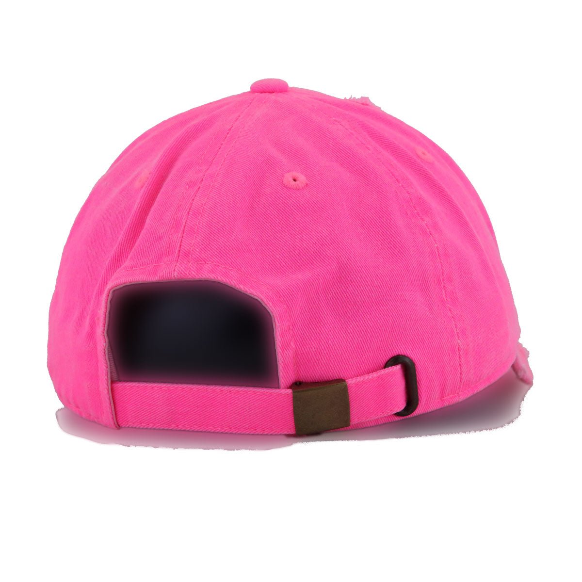 Distressed Neon Pink KBEthos Vintage Dad Hat