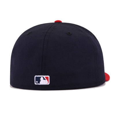 Atlanta Braves Navy Scarlet 1999 World Series Cooperstown New Era 59Fifty Fitted