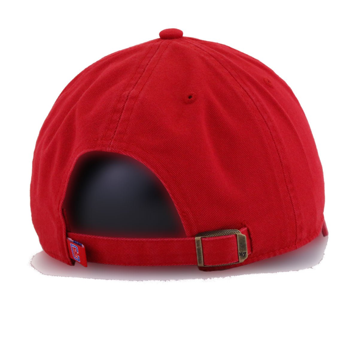 Los Angeles Clippers Front Door Red 47 Brand Clean Up Dad Hat