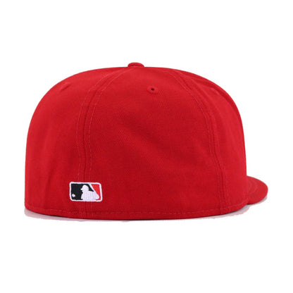 Cincinnati Reds Scarlet Cooperstown AC New Era 59Fifty Fitted