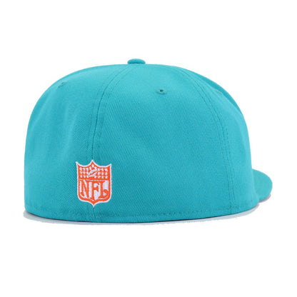 Miami Dolphins Legacy Teal Breeze New Era 59Fifty Fitted