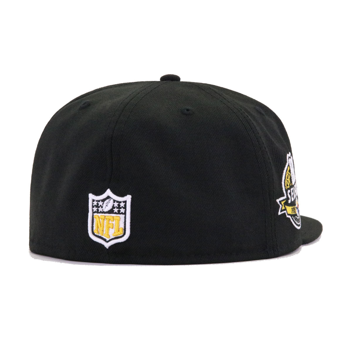 Pittsburgh Steelers Black 80th Anniversary New Era 59Fifty Fitted