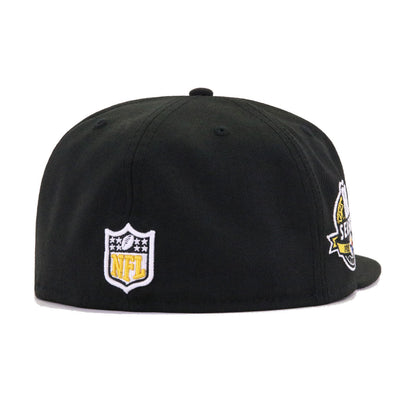 Pittsburgh Steelers Black 80th Anniversary New Era 59Fifty Fitted