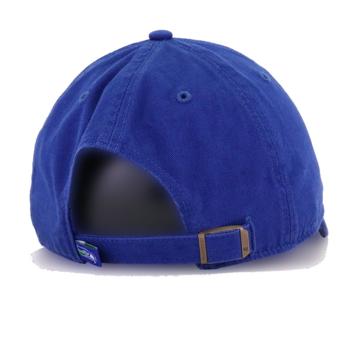 Seattle Seahawks Light Royal Blue 47 Brand Clean Up Dad Hat