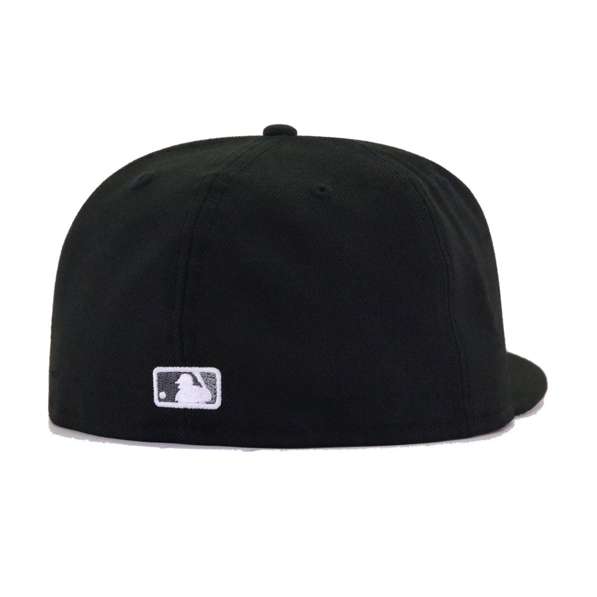 Los Angeles Angels Black Metallic New Era 59Fifty Fitted