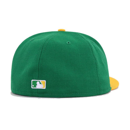 Oakland Athletics Kelly Green A Gold New Era 59Fifty Fitted