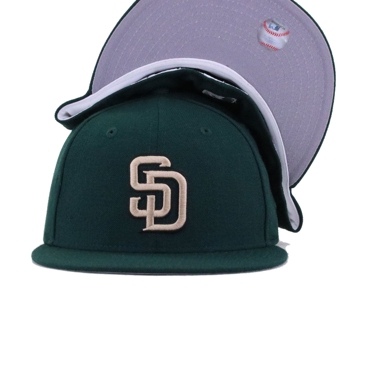 San Diego Padres Dark Green New Era 59Fifty Fitted