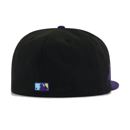 Houston Astros Black Purple ORION New Era 59Fifty Fitted