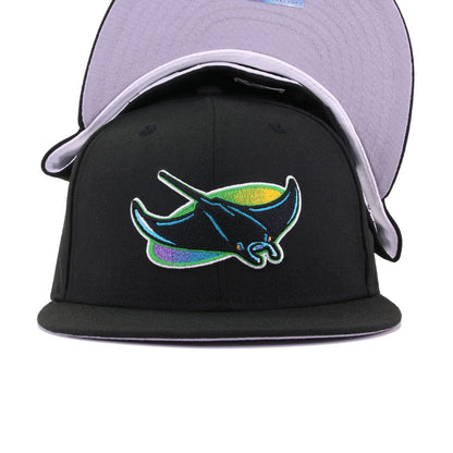 Tampa Bay Rays Black Alternate Cooperstown AC New Era 59Fifty Fitted