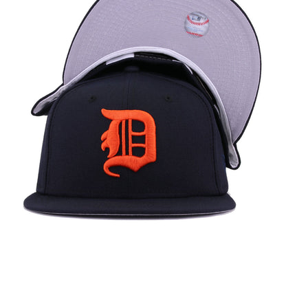 Detroit Tigers Navy Fat D New Era 59Fifty Fitted