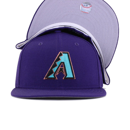 Arizona Diamondbacks Purple Cooperstown AC New Era 59Fifty Fitted