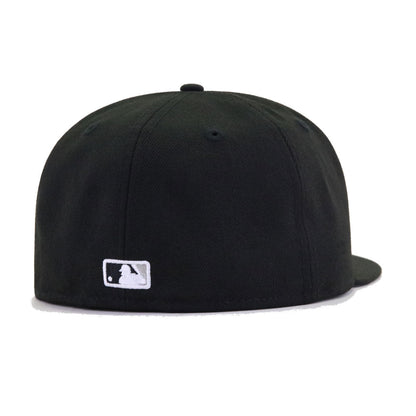 Chicago White Sox Black Cooperstown AC New Era 59Fifty Fitted
