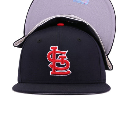St Louis Cardinals Navy Cooperstown AC New Era 59Fifty Fitted
