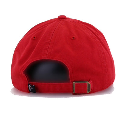 Atlanta Falcons Front Door Red 47 Brand Clean Up Dad Hat