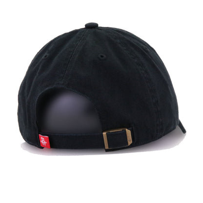 Houston Rockets Black 47 Brand Clean Up Dad Hat