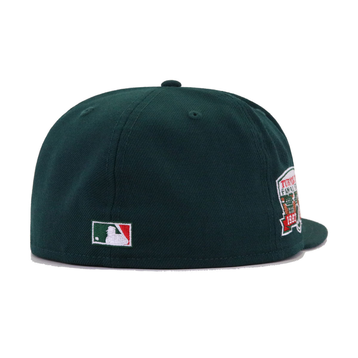 Atlanta Braves Dark Green Turner Field Final Season New Era 59Fifty Fitted