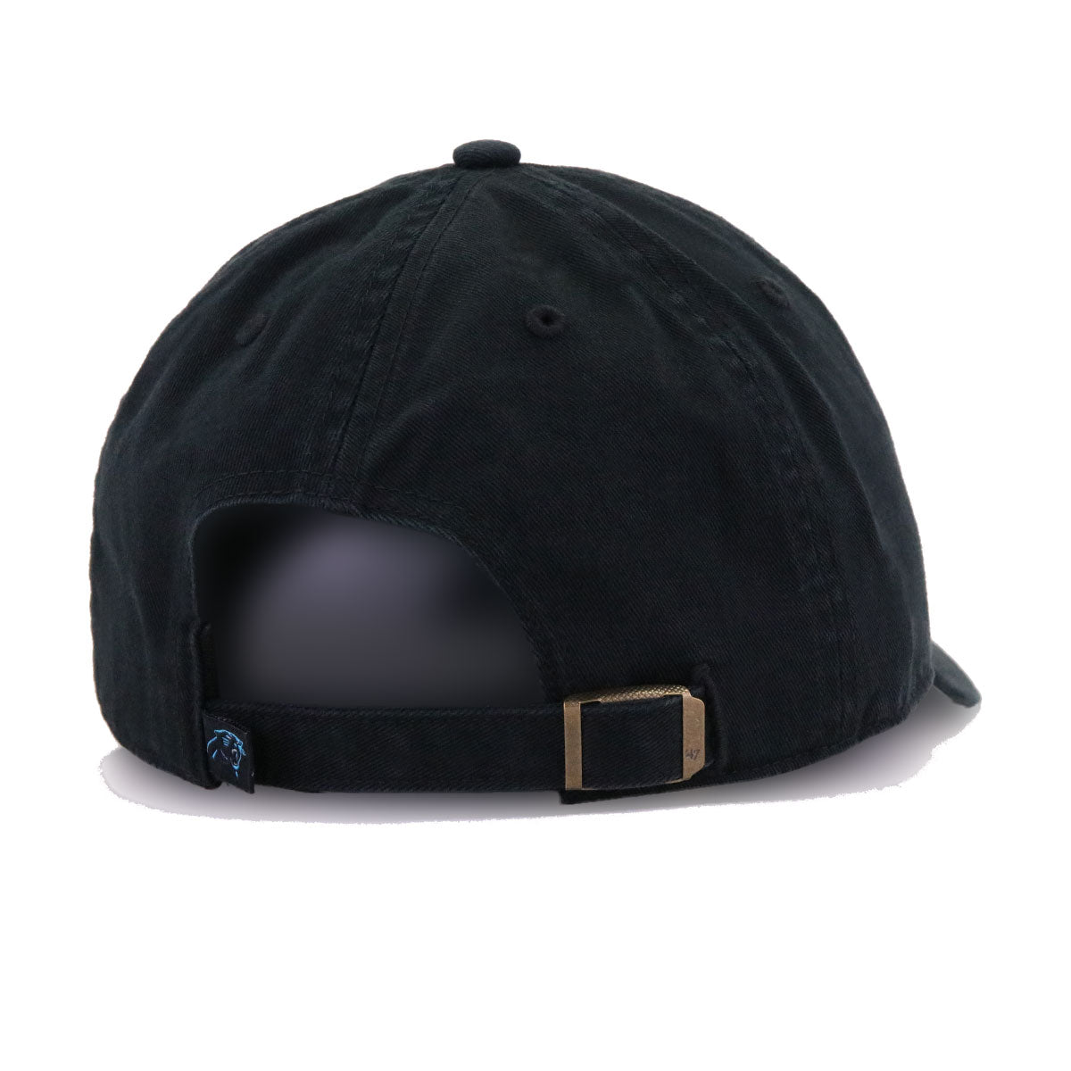 Carolina Panthers Black 47 Brand Clean Up Dad Hat