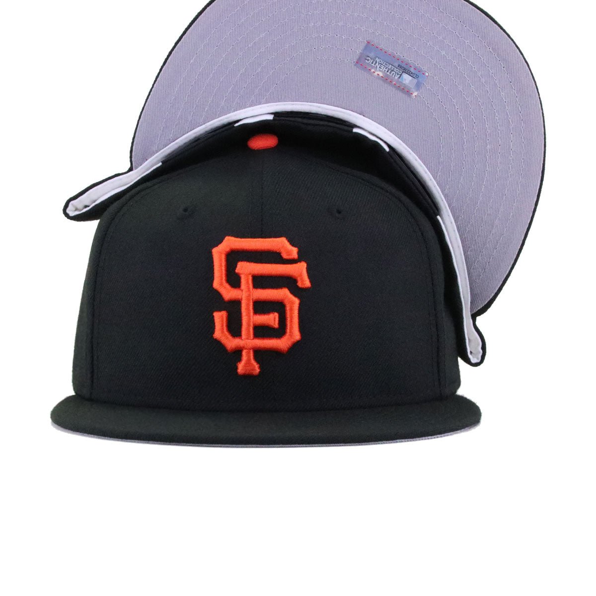 San Francisco Giants Black Cooperstown AC New Era 59Fifty Fitted