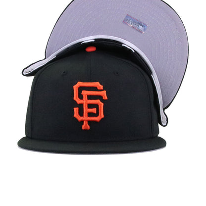 San Francisco Giants Black Cooperstown AC New Era 59Fifty Fitted