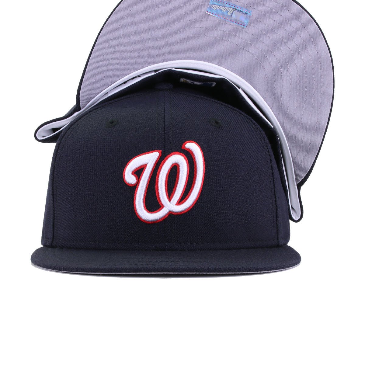 Washington Nationals Navy Cooperstown AC New Era 59Fifty Fitted