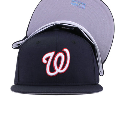 Washington Nationals Navy Cooperstown AC New Era 59Fifty Fitted